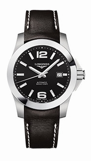 Longines Conquest Steel Watch L3.658.4.56.3