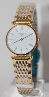 Longines White Dial Watch L4.209.2.11.7