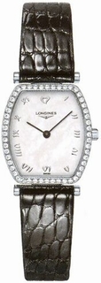 Longines Steel set with Diamonds Watch L4.288.0.09.2