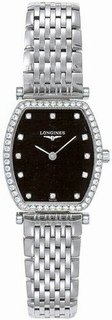 Longines Black Diamond Dial Watch L4.288.0.58.6