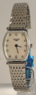 Longines L4.288.0.87.6 Steel set with Diamonds Watch