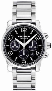 Mont Blanc Black Dial Watch 09668