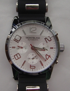 Mont Blanc White Dial Watch 7538