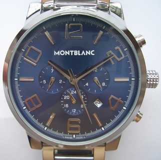 Mont Blanc 7577 Stainless Steel Watch