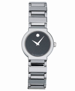 Movado Black Dial Watch 0604410