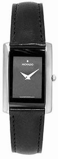 Movado Black Dial Ladies Watch 0604437