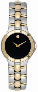 Movado Black Dial Ladies Watch 0604804