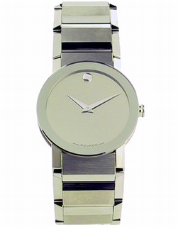 Movado Mirror Dial Watch 0604985