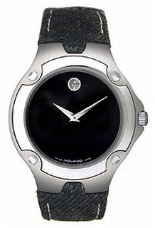 37mm Movado Mens Watch 0605077