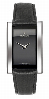 Movado Black Dial Watch 0605396