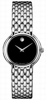 Movado Black Dial Watch 0605615