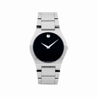 Movado Black Dial Watch 0605619