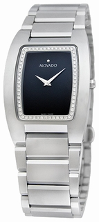 Movado Black Dial Mens Watch 0605770