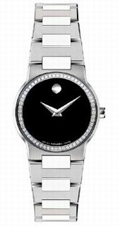 Movado Black Dial Watch 0605807