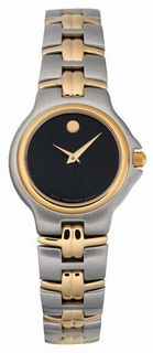 Movado Black Dial Ladies Watch 601926