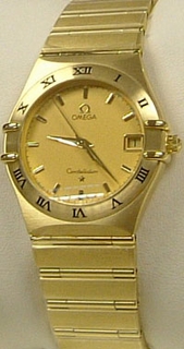 Omega Yellow Gold Watch 1112.10.00