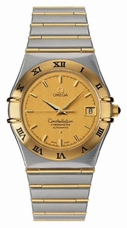 Omega Champagne Dial Mens Watch 1202.10.00