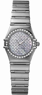 Omega Mother-of-Pearl - White Dial Ladies Watch 1455.77.00