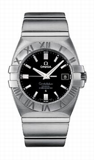 Omega Black Baton Dial Watch 1503.51.00