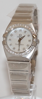 Omega Steel set with Diamonds Watch 1589.75.00