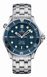 Omega Blue Wave Dial Dial Mens Watch 2220.80.00