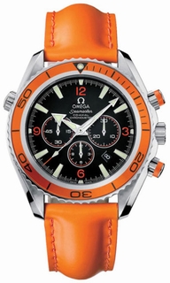 Omega Black with Orange numbering Dial Mens Watch 2918.50.83