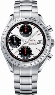 Omega Silver with Black Subdials Dial Watch 3211.31.00