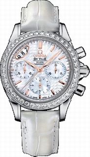 Omega White Mother of Pearl Dial Watch 422.18.35.50.05.001