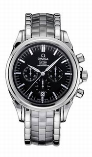 Omega Black Baton Dial Watch 4541.50.00