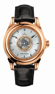 Omega De Ville Tourbillon Rose Gold Watch 5933.30.32