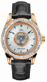 Omega De Ville Tourbillon Red Gold set with Diamonds Watch 5934.30.32