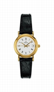 Omega Yellow Gold Watch 7980.23.01