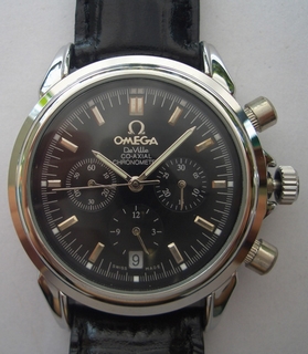 Omega Black Dial Mens Watch 7993