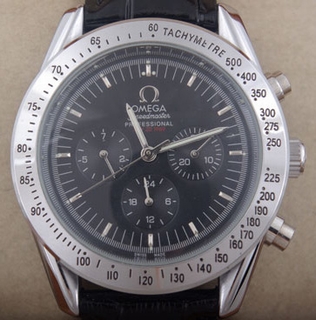 Omega Black Dial Watch 8090