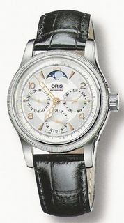 Oris White Dial Watch 581 7566 40 61 LS