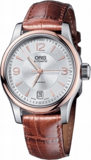 Oris White Dial Watch 733 7578 43 61 LS