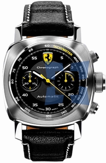 Panerai Black with Ferrari Shield Dial Watch FER00019