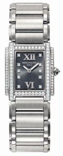 Patek Philippe Grey Dial Ladies Watch 4908-200G