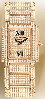 Patek Philippe Diamonds Dial Watch 4908/50R