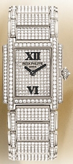 Patek Philippe Diamonds Dial Watch 4909/50G