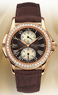 Patek Philippe Complicated Rose Gold set with Diamonds Watch 4934R