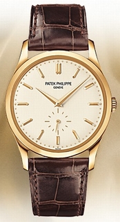 Patek Philippe Beige Dial Mens Watch 5196J