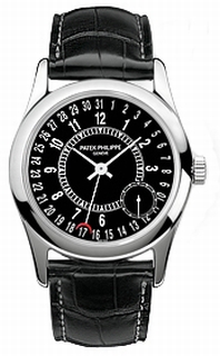 Patek Philippe Black Dial Mens Watch 6000001