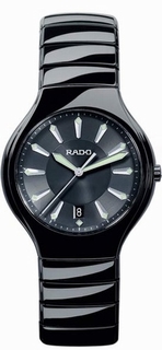 Rado Black Baton Dial mens Watch 115.0653.3.015