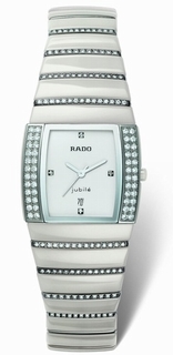 Rado White Ceramic set with Diamonds Watch 152.0632.3.170