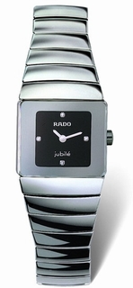 Rado Sintra Platinum Tone Ceramic Watch 153.0334.3.073