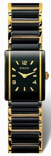 Rado Black & Gold Dial Watch 153.0383.3.019