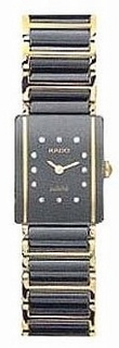 Rado Black Ceramic & Gold Watch 153.0383.3.073