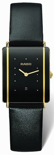 Rado Integral Black Ceramic & Gold Watch 160.0282.3.116