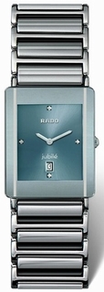 Rado Integral Platinum Tone Ceramic Watch 160.0484.3.076